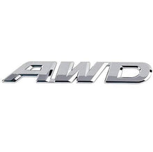 Load image into Gallery viewer, Installed 3d AWD Logo on car