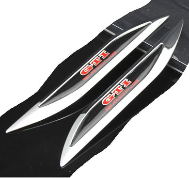 3d metal knife logo for volkswagen Car