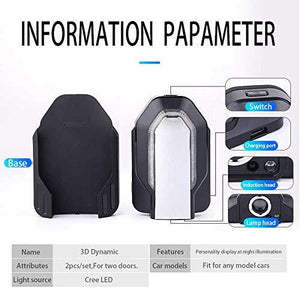 Information Papameter of shadow light for volkswagen cars