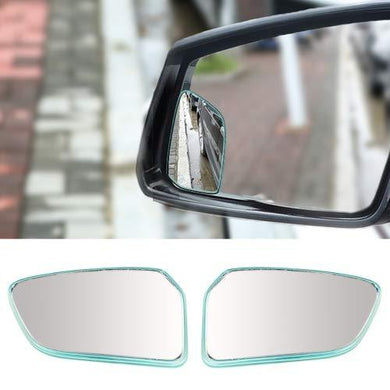 Azazaza Blind Angle Mirror, 2pcs HD Car Blind Angle Mirror 360 Degree Rota