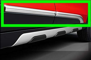 Automaze Car Side Door Full Chrome Beading For Maruti Suzuki Breeza