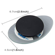 Automaze 3R 360 Degree Car Wide Angle Convex Blind Spot Mirror (2 Pc)