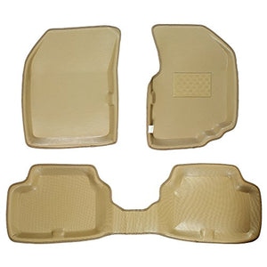 Automaze Laminated Odourless Premium 4D Car Floor Mats Perfect Fit-Honda City IVTEC 2014-2016