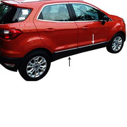 Automaze Car Side Door Beading, Full Chrome for Ecosport All Models, 6 Pc Set