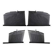 Load image into Gallery viewer, Automaze Automatic Side Window Sun Shade Mesh Curtain 4 Pc Set Compatible for Mahindra Scorpio N 2022 Model