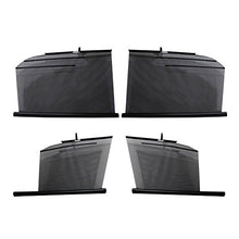 Load image into Gallery viewer, Automaze Automatic Side Window Sun Shade Mesh Curtain 4 Pc Set for Hyundai Verna 2017+ Models