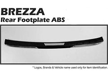 Load image into Gallery viewer, Automaze Rear Bumper Trunk Step Sill Plate for Brezza All Models(ABS with Chrome)