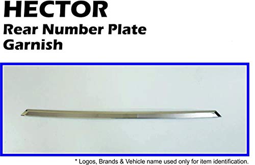 Number plate garnish xl6 discount