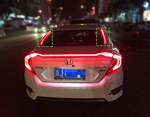 Automaze Rear Tail Light Lamp Pillar LED for Honda Civic 2019-2021 Models, Civic Car Accessories