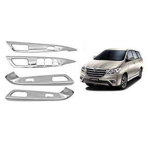 Automaze Interior Decoration Chrome Interior Power Window Kit For Old Innova, 4 Pc Set