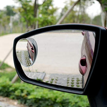 Load image into Gallery viewer, Automaze 3R 360 Degree Car Wide Angle Convex Blind Spot Mirror (2 Pc)