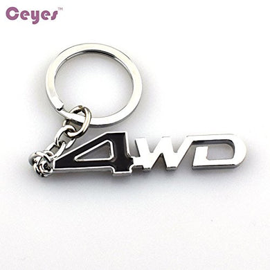3D Miniature Size Letter Type Car Keychain