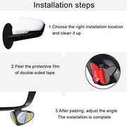blind spot parking mirror installation guidance