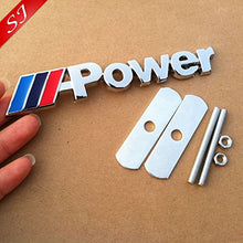 Load image into Gallery viewer, Chrome Grill Logo Metal Sticker With Screws for BMW Cars