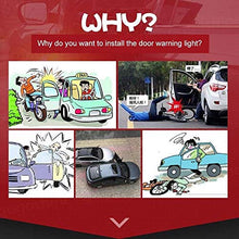 Load image into Gallery viewer, 2 X Side Door Safety Warning Light LED Anti Collision-Strobe Function