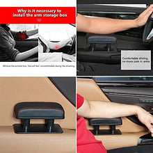 Load image into Gallery viewer, Automaze Adjustable Height Car Armrest Right Elbow Support Pad Anti-Fatigue Car Door Armrest Rest Pad