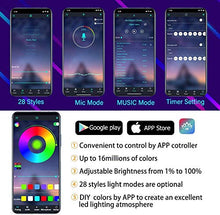 Load image into Gallery viewer, Automaze RGB App LED Car Atmosphere Interior Light With Optic Fibre Cable