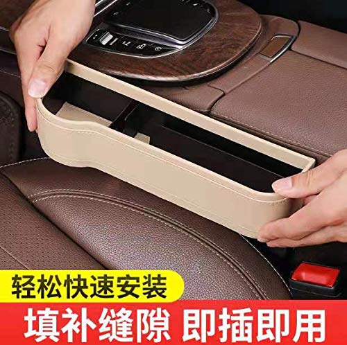 Car Front Seat Gap Organizer Premium Multifunctions Professional Insert  Between The Seat And Console Made Of Abs Plastic Durable