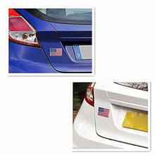 Load image into Gallery viewer, USA US FLAG Car 3D Metal Chrome Badge Car Decal Logo