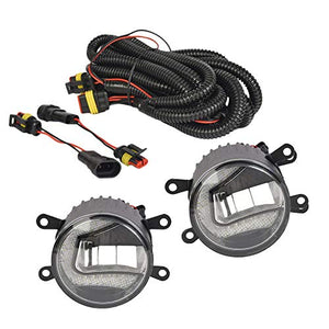 Automaze LED Fog Lamp For Swift, Dzire, Ecosport, Ertiga, Brezza, Ciaz, Nexon, Kwid, Terrano