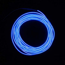 Load image into Gallery viewer, Automaze® Flexible Portable Neon Light Glow EL Strip Wire Rope Bar for Decoration, 3 Modes, 5 Meters, AA Battery Powered