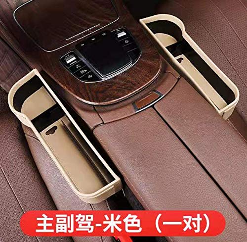 Car Seat Gap Filler, Pu Leather Seat Blocker Between Seats, Automotive  Interior Accessories With Cotton Stuffer, Easy To Install Vehicle Seat Gap  St