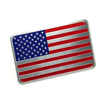 Load image into Gallery viewer, USA US FLAG Car 3D Metal Chrome Badge Car Decal Logo