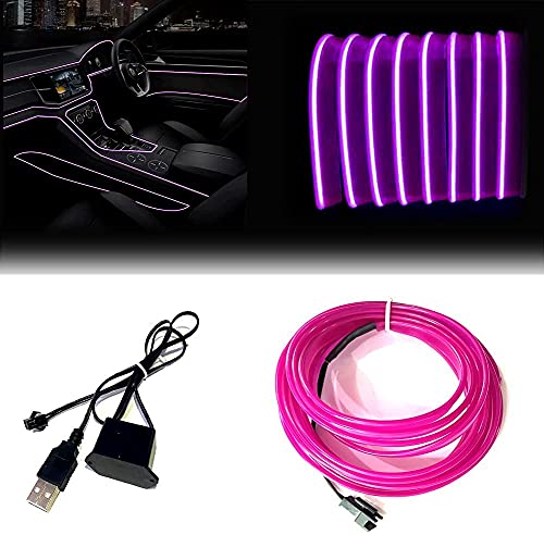 LED interior Coche Neón USB