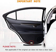 Automaze 2 Pc Car Door Shadow Light Ghost Projector Welcome Puddle LED Light Compatible For Land Rover Cars