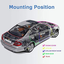 Load image into Gallery viewer, Automaze D-Shape Weatherstrip Door Seal Beading 10mm Height X 7mm Width Automotive Window Door Soundproofing, Insulation Trim, 4 Meters