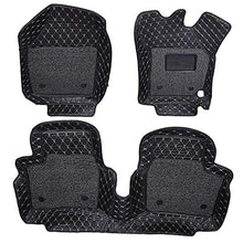 Load image into Gallery viewer, Automaze 7D Mats for Tata Tigor All Models, Custom Fitted Leatherette Luxury Car Mats with Removable Grass-Black Colour