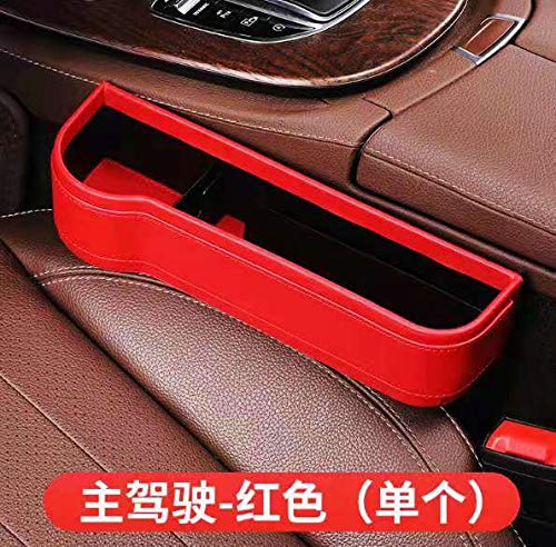 Shop Maxer Faux Leather Car Front Seat Gap Filler Storage Organizer with  Cup Holder