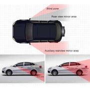 Blind Zone graphic for car