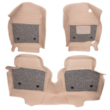 Load image into Gallery viewer, Pair of 7D mats for maruti suzuki ertiga in beige colour