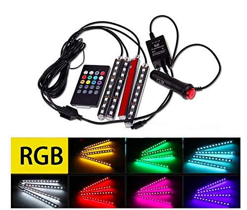 Full detail of Interior RGB LED Strip Atmosphere Lamp