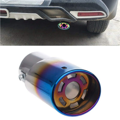 HKS Muffler is fiited in Car, gilled blue Tail Hks Muffler