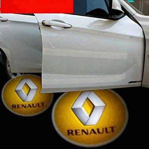 Renault Logo In Car Door