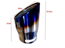 Load image into Gallery viewer, Size measiring of exhaust tail hks muffler