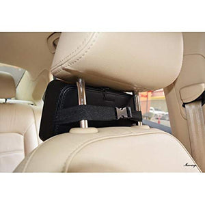 Car Armrest Headrest Back Seat Tissue Napkin Box Holder for car, Black, Headrest/Armrest Type