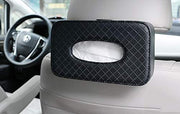 Car Armrest Headrest Back Seat Tissue Napkin Box Holder for car, Black, Headrest/Armrest Type