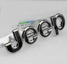 Load image into Gallery viewer, Jeep logo for car in black colour