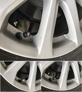 Installed tyre valve cap 