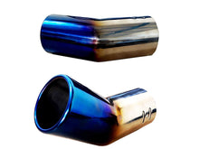 Load image into Gallery viewer, Half blue &amp; Half Steel of muffler
