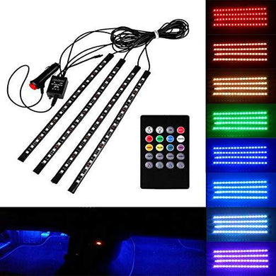 Complete Product image for Multicolour Music Car Strip Atmosphere Lamp