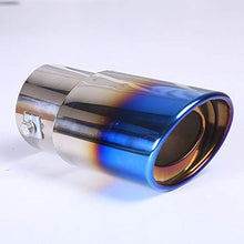 Load image into Gallery viewer, Steel pipe shiny bright and cool blue colour