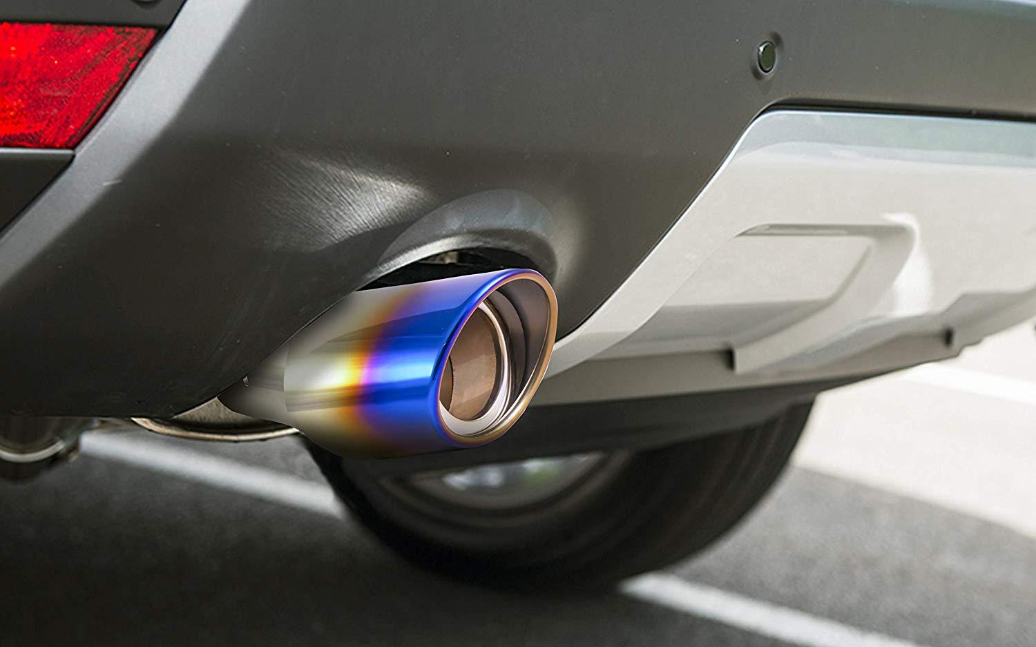 Curved Oval with Stainless Steel of Tail Muffler