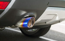 Load image into Gallery viewer, Curved Oval Tail muffer installed in Car