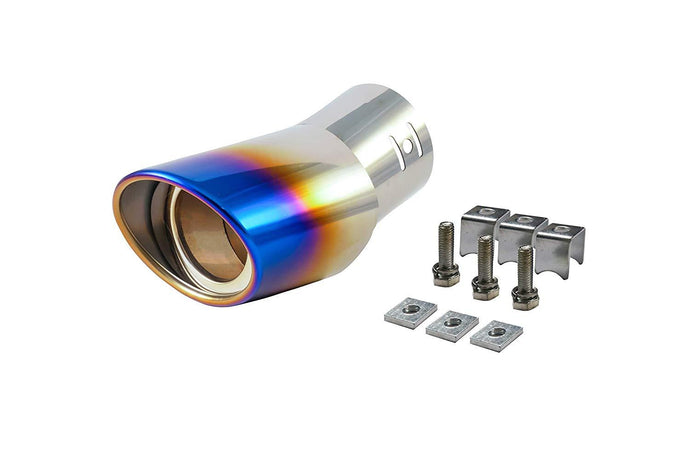 Curved Oval with Stainless Steel of Tail Muffler