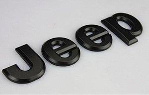 Jeep Trunk Emblem Hood For Car in Black Colour