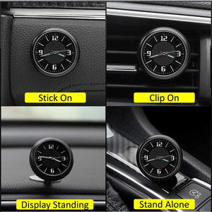 Multiple installation for car dashboard clock